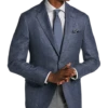 Joseph Abboud Modern Fit Textured Sport Coat, Blue