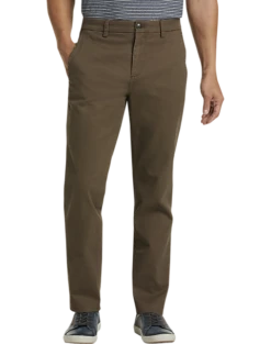 Joseph Abboud Modern Fit Chino, Dark Taupe