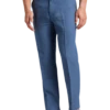 Joseph Abboud Modern Fit Linen-Blend Pants, Indigo