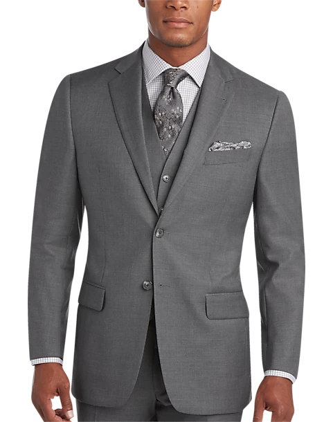 Joseph Abboud Modern Fit Suit Separates Coat, Gray - Image 4