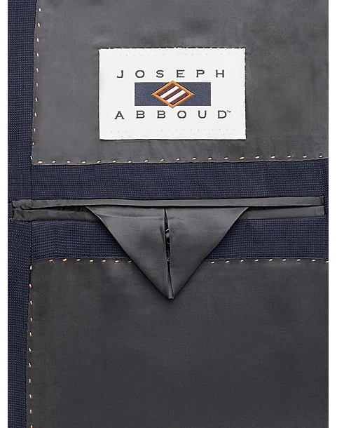 Joseph Abboud Modern Fit Suit Separates Coat, Charcoal Tic - Image 3