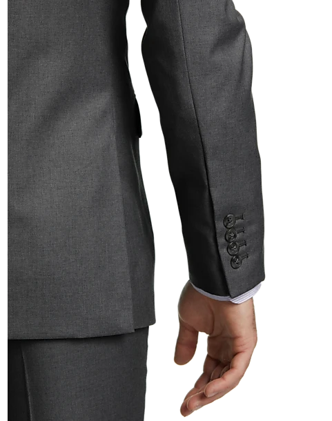 JOE Joseph Abboud Charcoal Gray Slim Fit Suit - Image 2