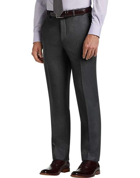 JOE Joseph Abboud Charcoal Gray Slim Fit Suit - Image 3