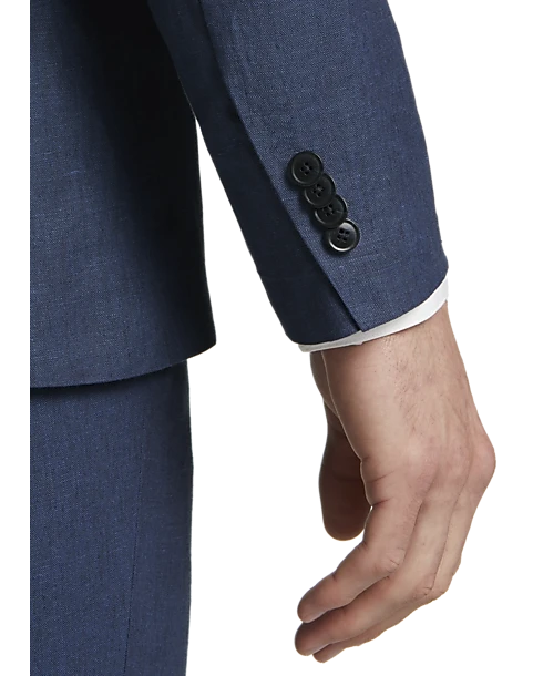 JOE Joseph Abboud Linen Slim Fit Suit Separates Jacket, Rose - Image 2