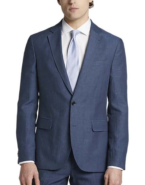 JOE Joseph Abboud Linen Slim Fit Suit Separates Jacket, Light Gray