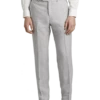 JOE Joseph Abboud Linen Slim Fit Suit Separates Dress Pant, Light Gray