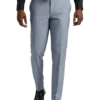 JOE Joseph Abboud Slim Fit Suit Separates Pants Light Blue Sharkskin