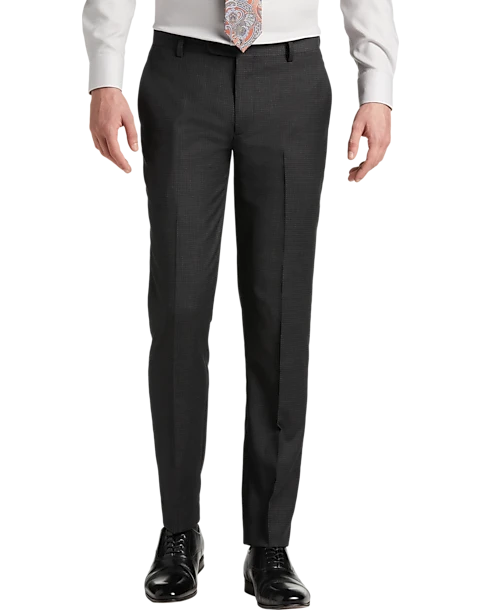 JOE Joseph Abboud Slim Fit Suit Separates Pants, Charcoal Check