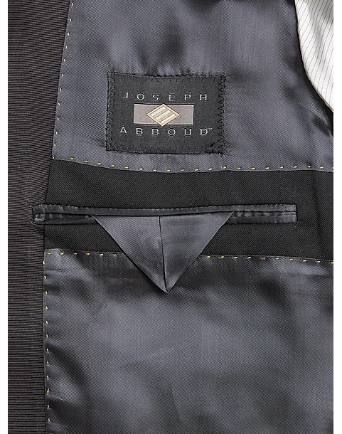 Joseph Abboud Black Label Modern Fit Suit Separates Tuxedo Coat, Black - Image 3