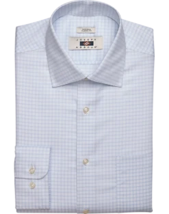 Joseph Abboud Classic Fit Dress Shirt, Blue Plaid