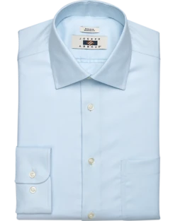 Joseph Abboud Modern Fit Dress Shirt, Blue Micro Print