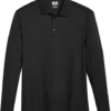 Joseph Abboud Modern Fit Luxe Cotton Polo, Black