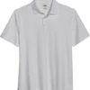 Joseph Abboud Modern Fit Luxe Cotton Polo, White