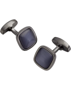 Joseph Abboud Catseye Stone Cufflinks, Navy Blue