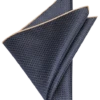 Joseph Abboud Pocket Square, Charcoal Check