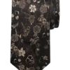 Joseph Abboud Narrow Tie, Brown Floral