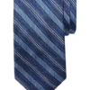 Joseph Abboud Narrow Tie, Navy Stripe