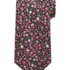 Joseph Abboud Narrow Tie, Navy & Pink Floral