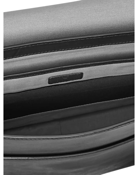 Joseph Abboud Messenger Style Briefcase, Black - Image 2