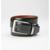 Joseph Abboud Feather Edge Reversible Belt, Black