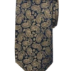 Joseph Abboud Narrow Tie, Gold Paisley