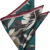 Joseph Abboud Pocket Square, Green Tropical