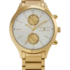 Joseph Abboud Watch, Gold & White
